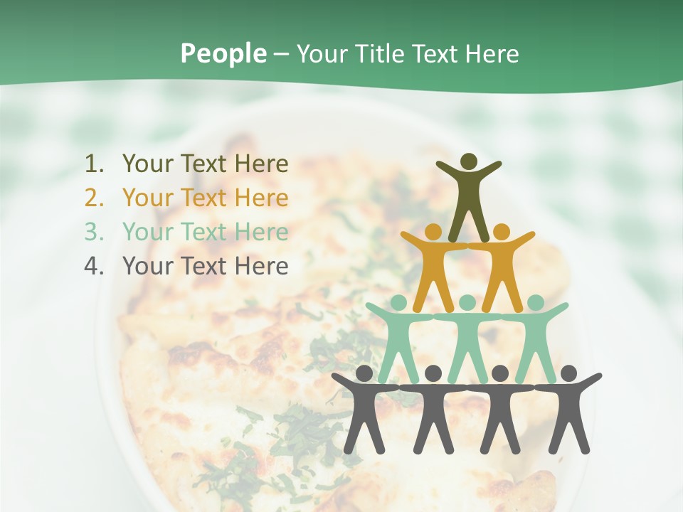 Readytoeat Color Image Penne PowerPoint Template