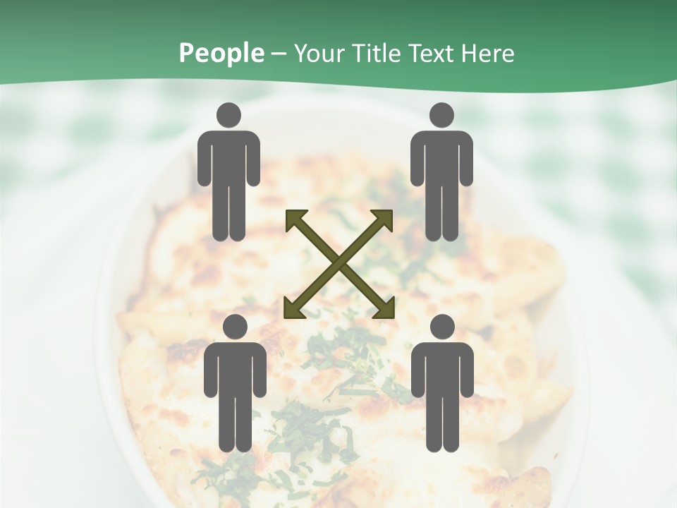 Readytoeat Color Image Penne PowerPoint Template