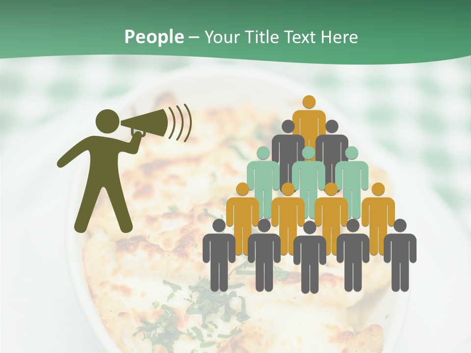 Readytoeat Color Image Penne PowerPoint Template