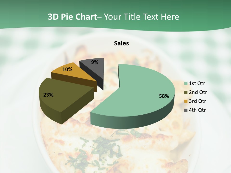 Readytoeat Color Image Penne PowerPoint Template