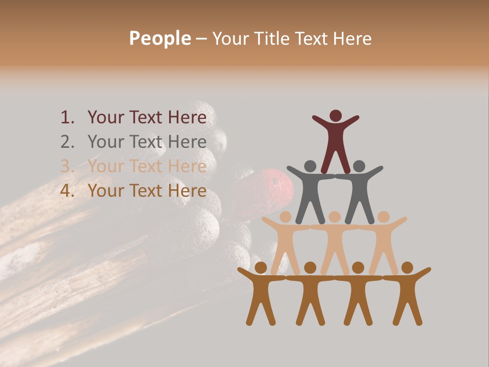 Success Group People PowerPoint Template