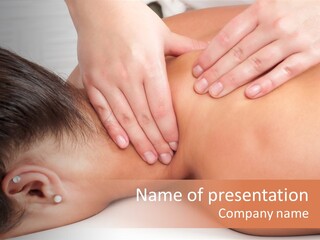 Cream Relaxed Treatment PowerPoint Template