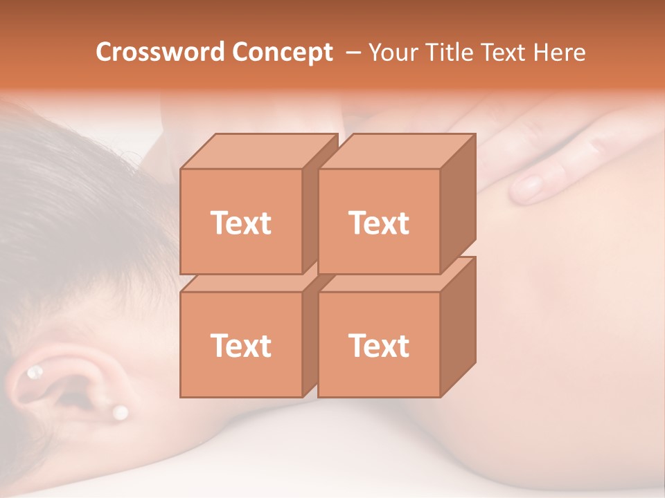 Cream Relaxed Treatment PowerPoint Template