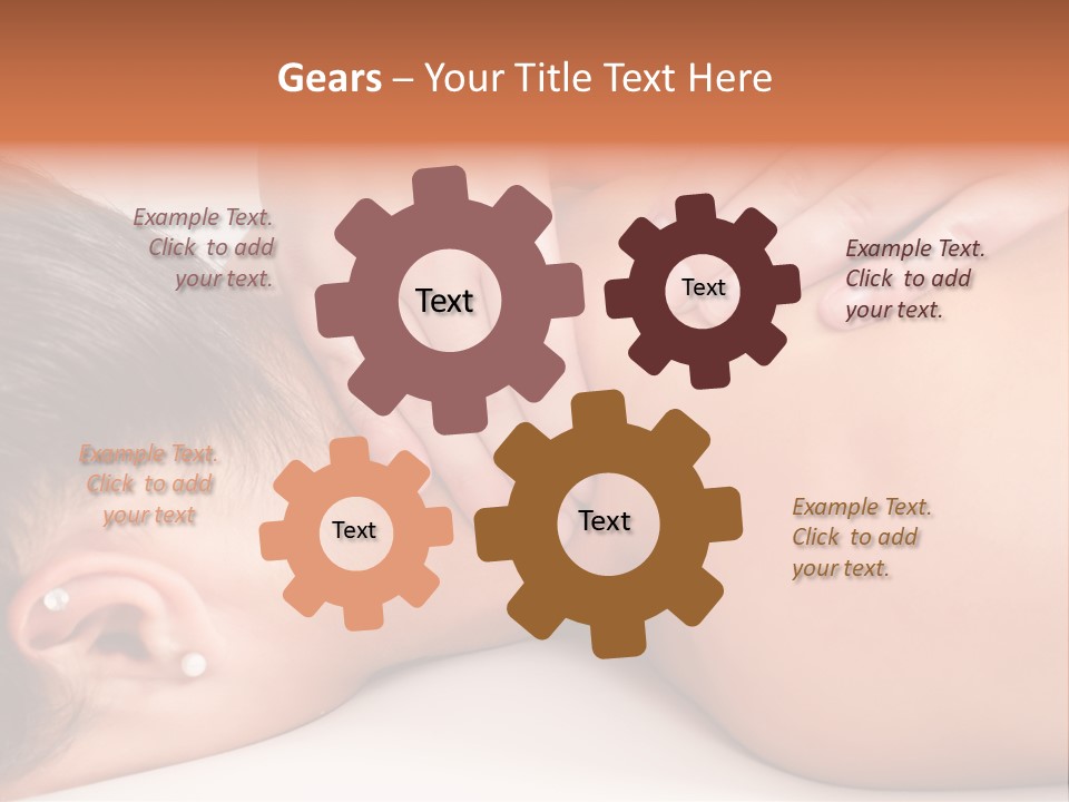 Cream Relaxed Treatment PowerPoint Template