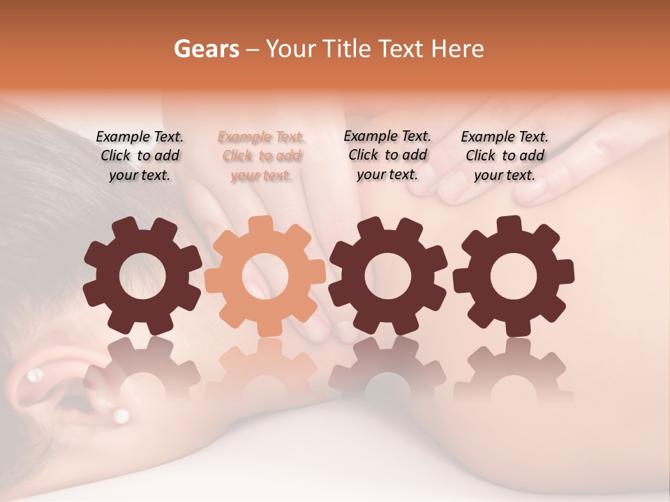 Cream Relaxed Treatment PowerPoint Template