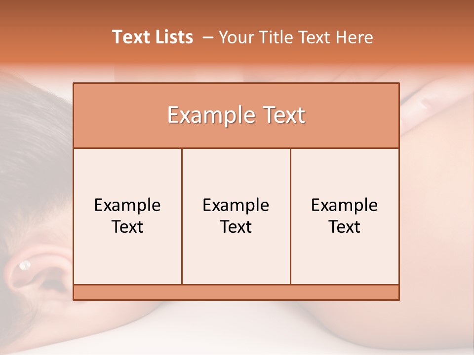 Cream Relaxed Treatment PowerPoint Template