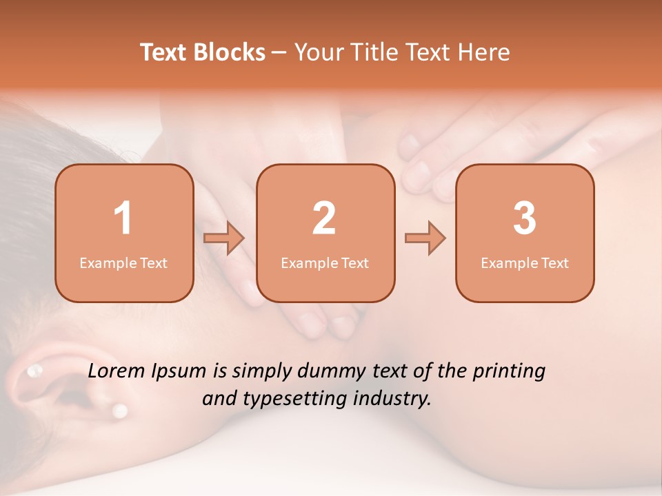 Cream Relaxed Treatment PowerPoint Template