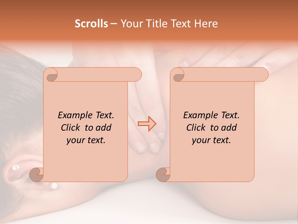 Cream Relaxed Treatment PowerPoint Template