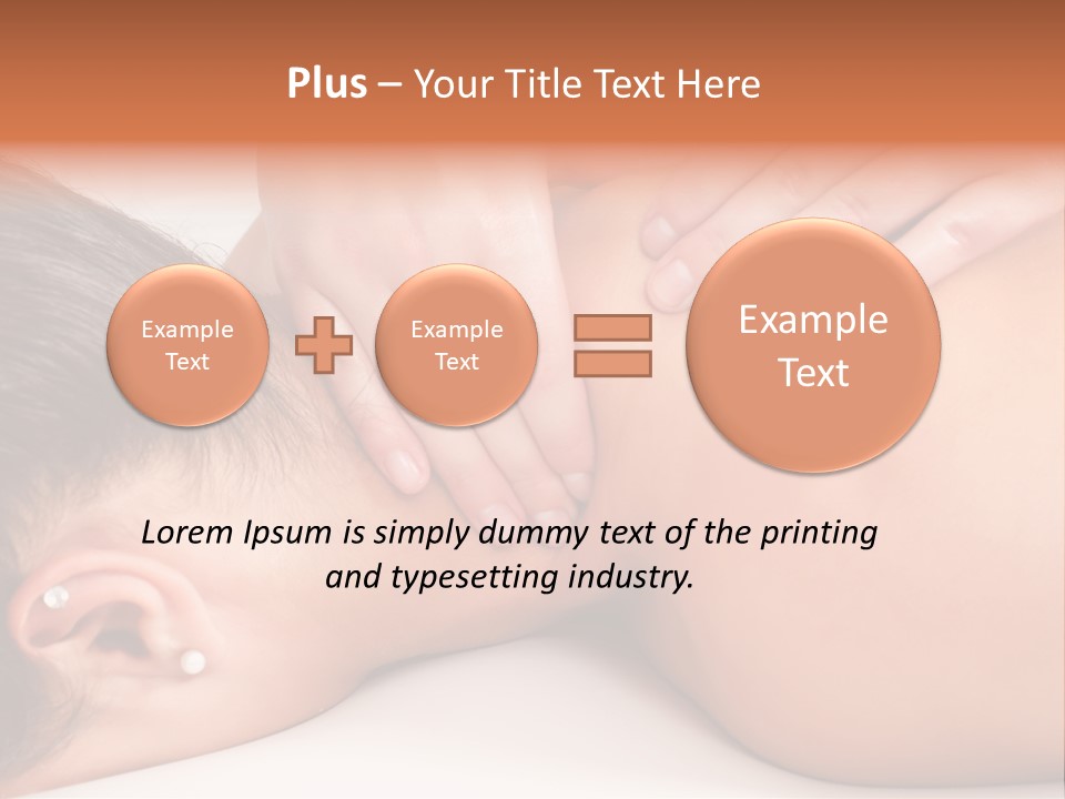 Cream Relaxed Treatment PowerPoint Template