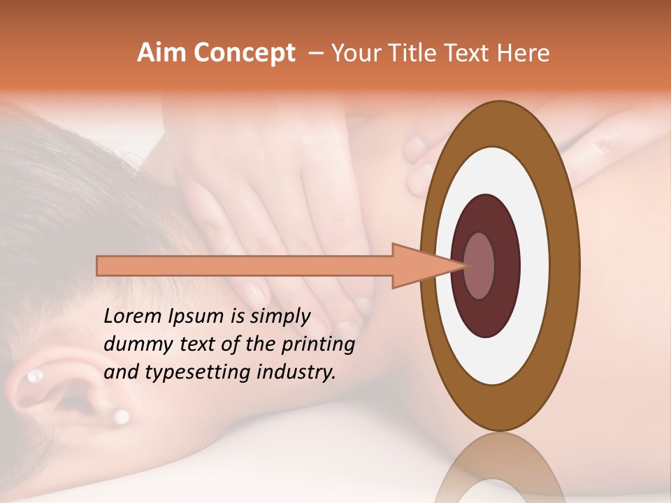 Cream Relaxed Treatment PowerPoint Template