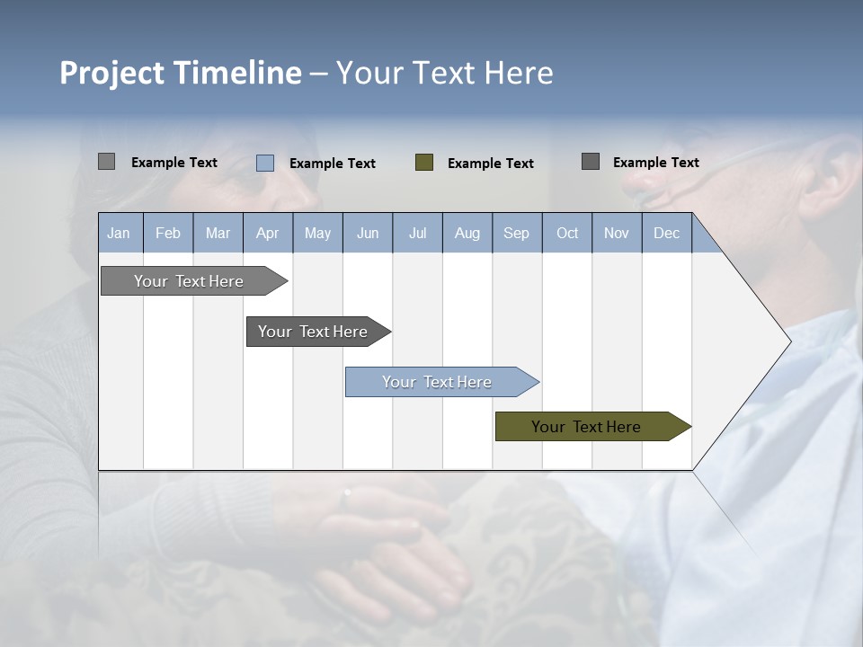 A Man Sitting Next To A Woman On A Couch PowerPoint Template
