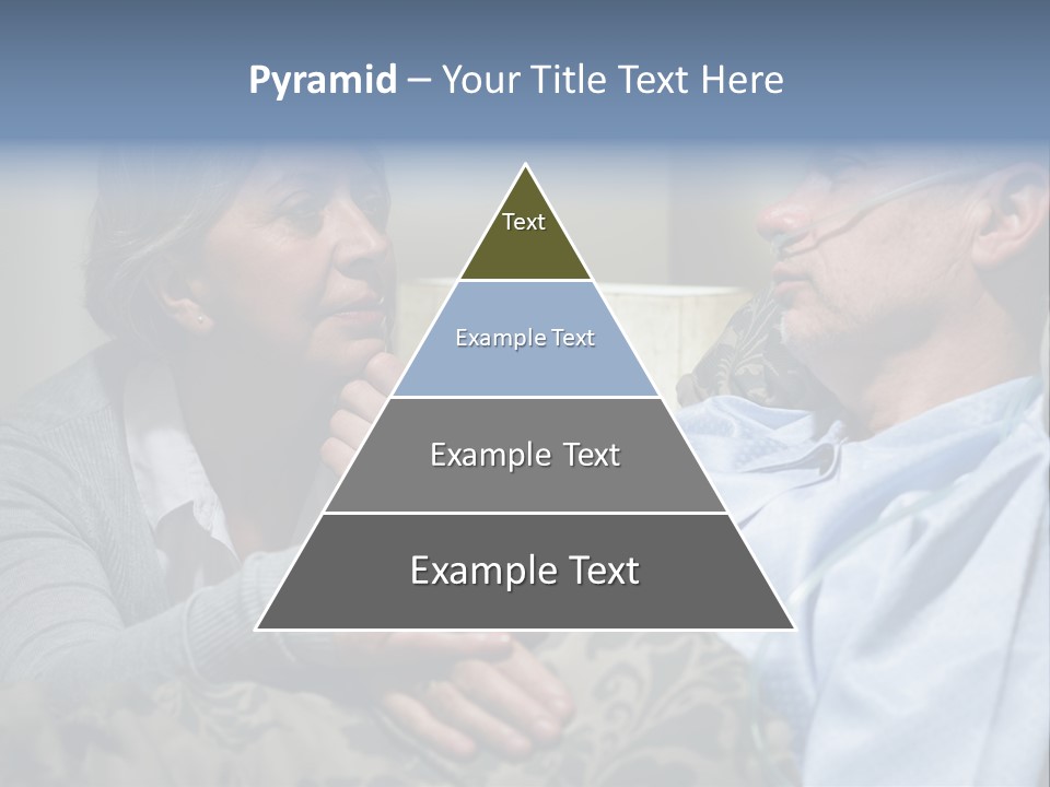A Man Sitting Next To A Woman On A Couch PowerPoint Template