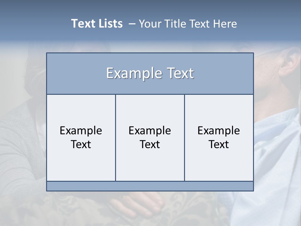 A Man Sitting Next To A Woman On A Couch PowerPoint Template