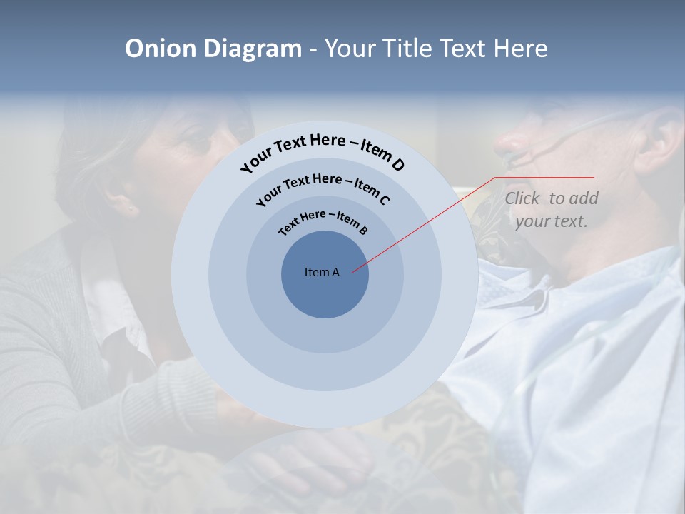 A Man Sitting Next To A Woman On A Couch PowerPoint Template