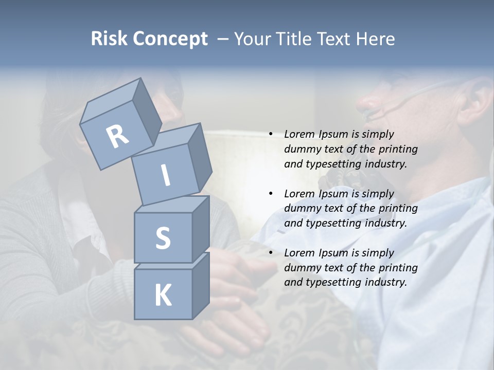 A Man Sitting Next To A Woman On A Couch PowerPoint Template