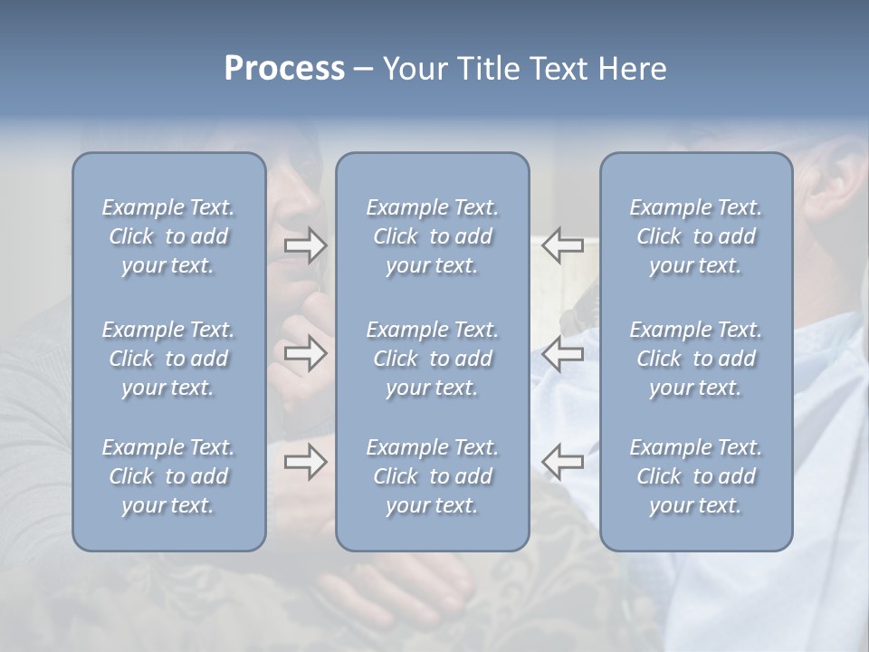 A Man Sitting Next To A Woman On A Couch PowerPoint Template