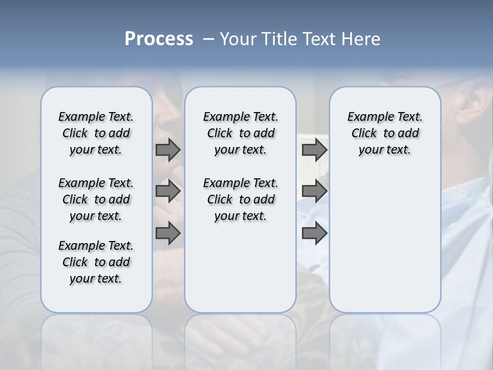 A Man Sitting Next To A Woman On A Couch PowerPoint Template