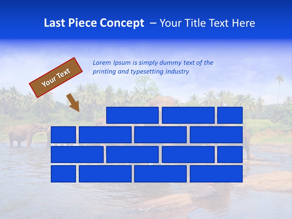 Write Concept Background PowerPoint Template