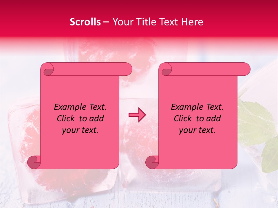 White Business Shocked PowerPoint Template