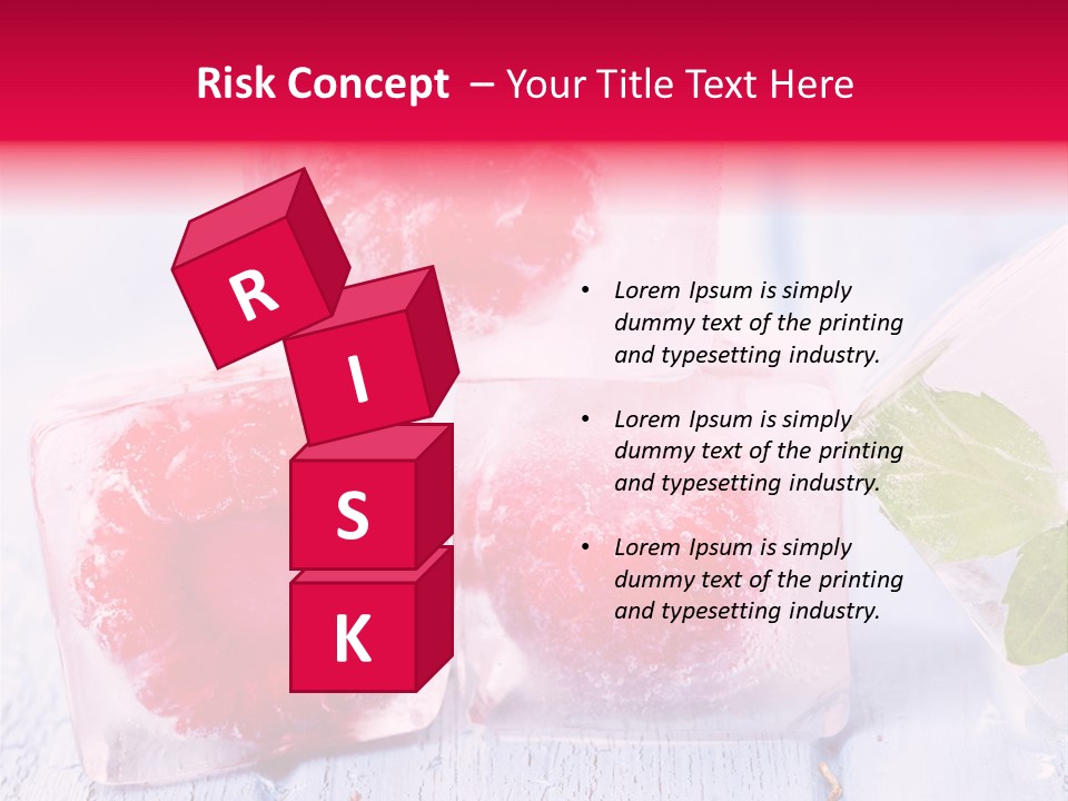 White Business Shocked PowerPoint Template