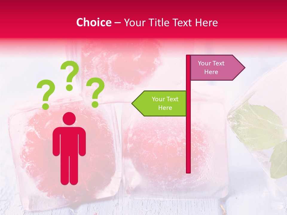 White Business Shocked PowerPoint Template