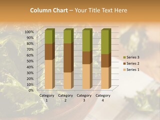 Green Baked Chips PowerPoint Template