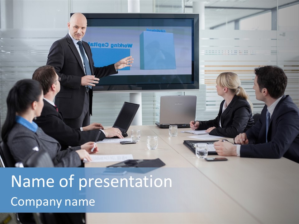 Attention Lecture White PowerPoint Template