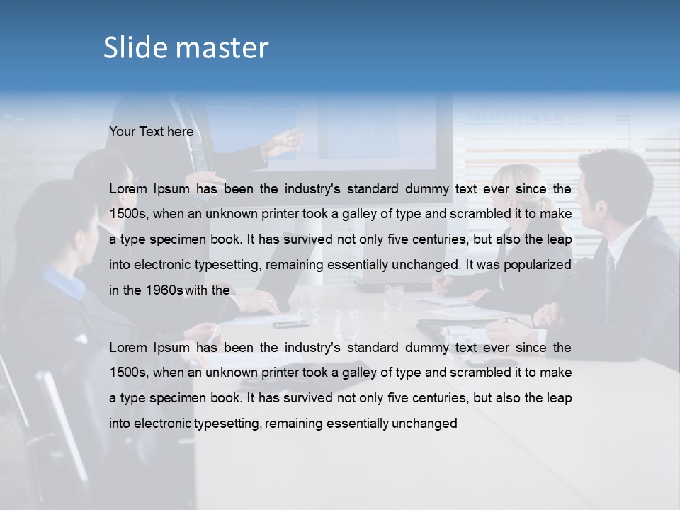 Attention Lecture White PowerPoint Template
