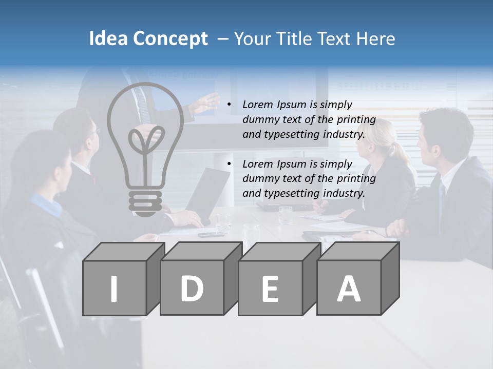 Attention Lecture White PowerPoint Template