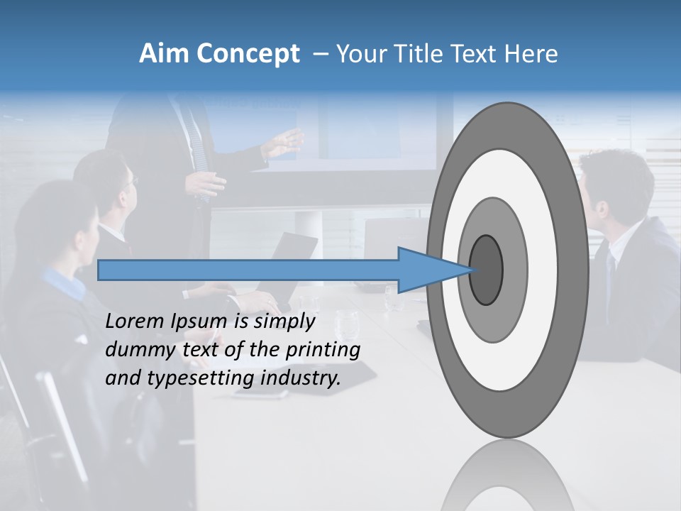 Attention Lecture White PowerPoint Template