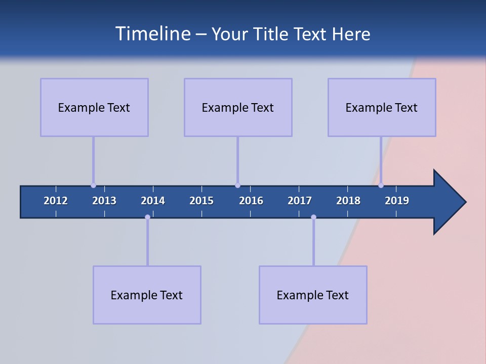 Coast Shape Graphic PowerPoint Template