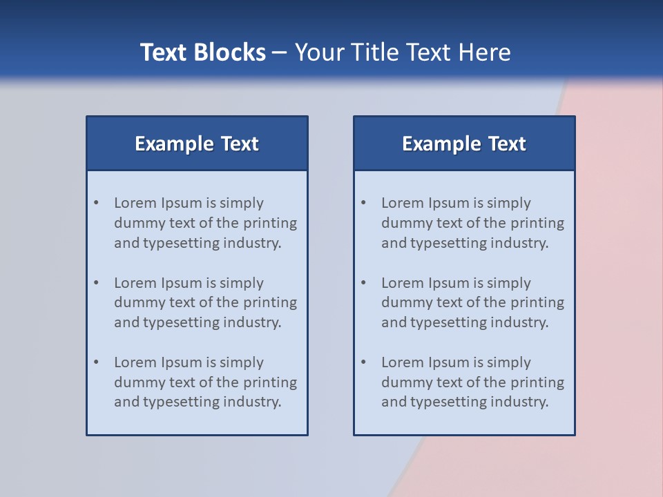 Coast Shape Graphic PowerPoint Template