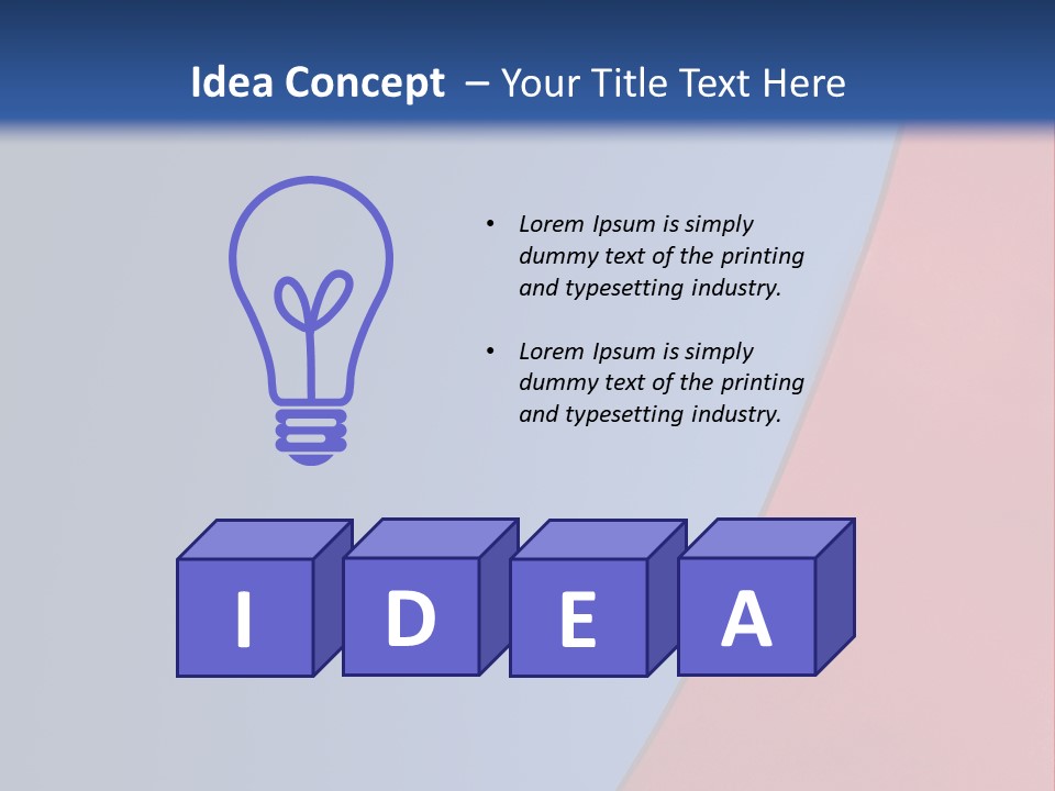 Coast Shape Graphic PowerPoint Template