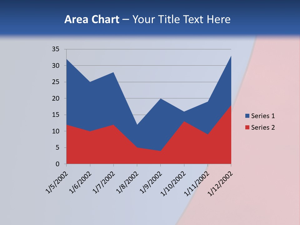 Coast Shape Graphic PowerPoint Template
