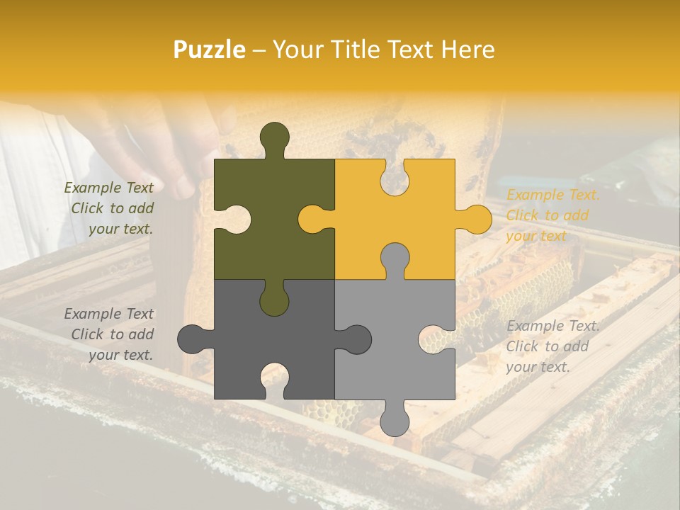 Pollination Beekeeping Apiary PowerPoint Template