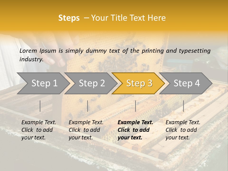 Pollination Beekeeping Apiary PowerPoint Template