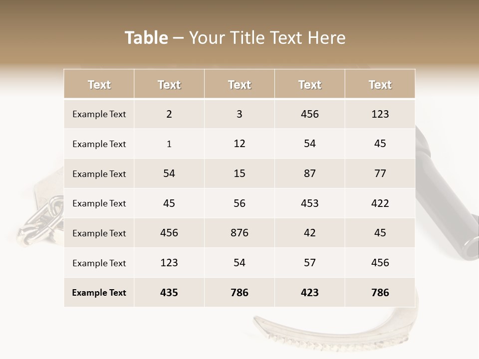 Two Revolvers And A Gun On A White Background PowerPoint Template