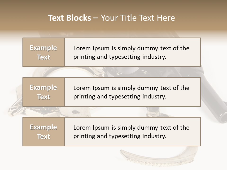 Two Revolvers And A Gun On A White Background PowerPoint Template