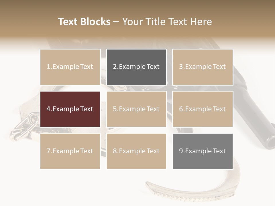 Two Revolvers And A Gun On A White Background PowerPoint Template