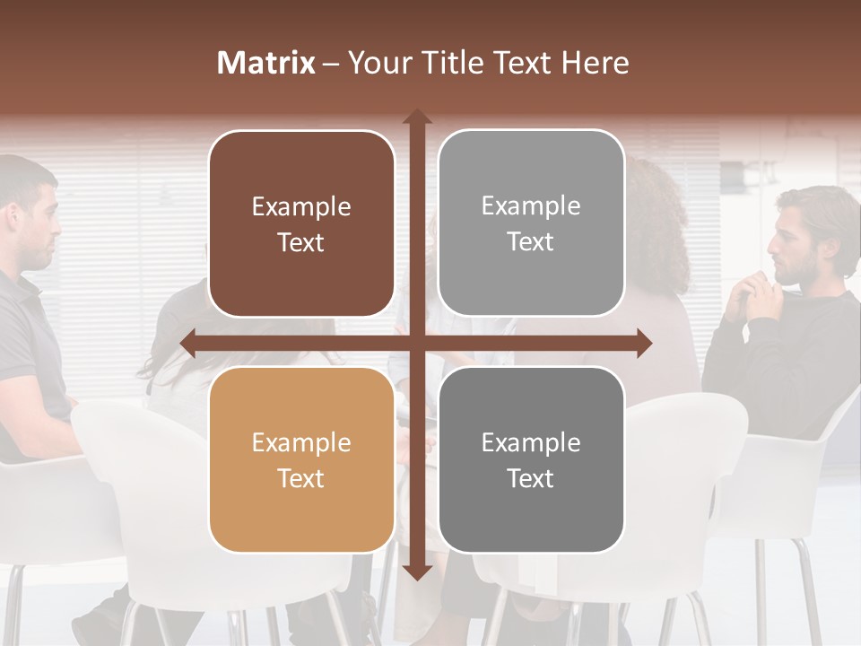Guidance Sitting Communication PowerPoint Template