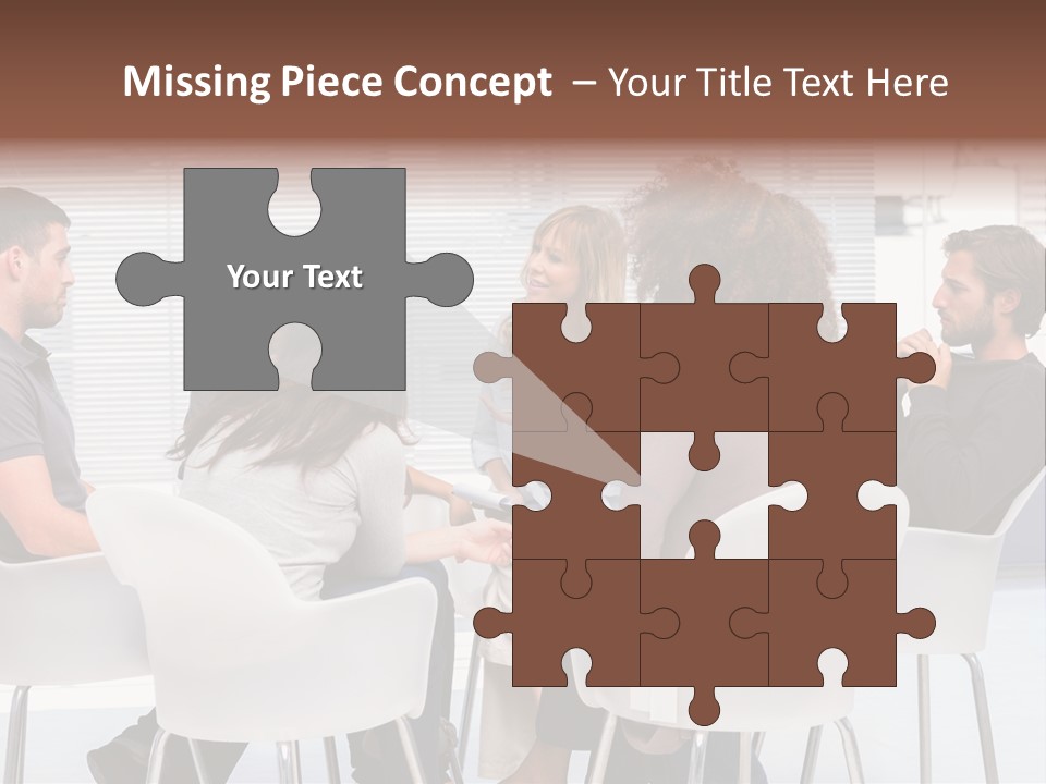 Guidance Sitting Communication PowerPoint Template