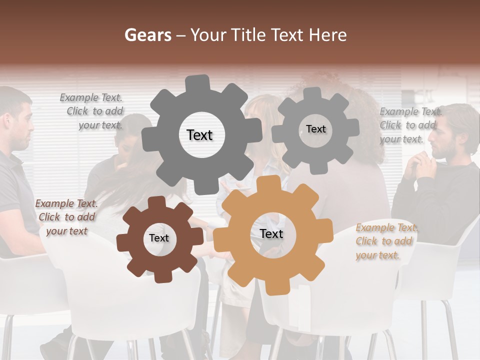 Guidance Sitting Communication PowerPoint Template
