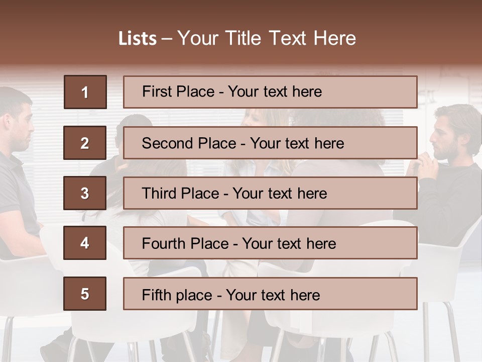 Guidance Sitting Communication PowerPoint Template