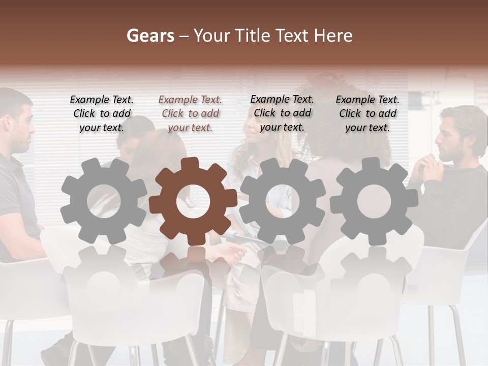 Guidance Sitting Communication PowerPoint Template