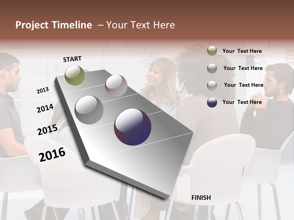 Guidance Sitting Communication PowerPoint Template