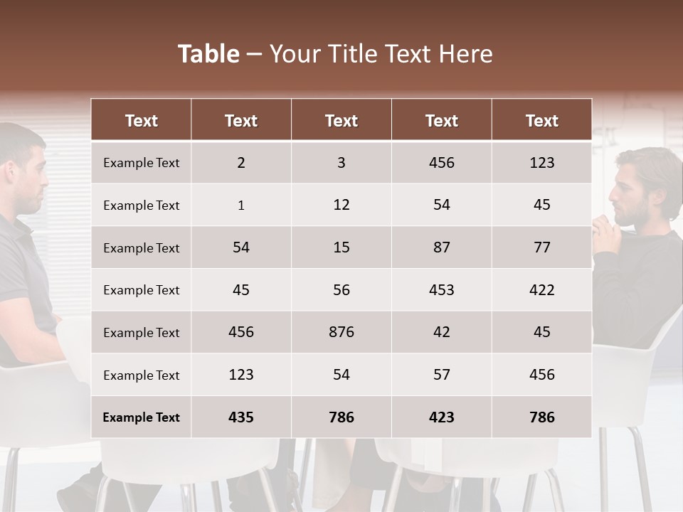 Guidance Sitting Communication PowerPoint Template