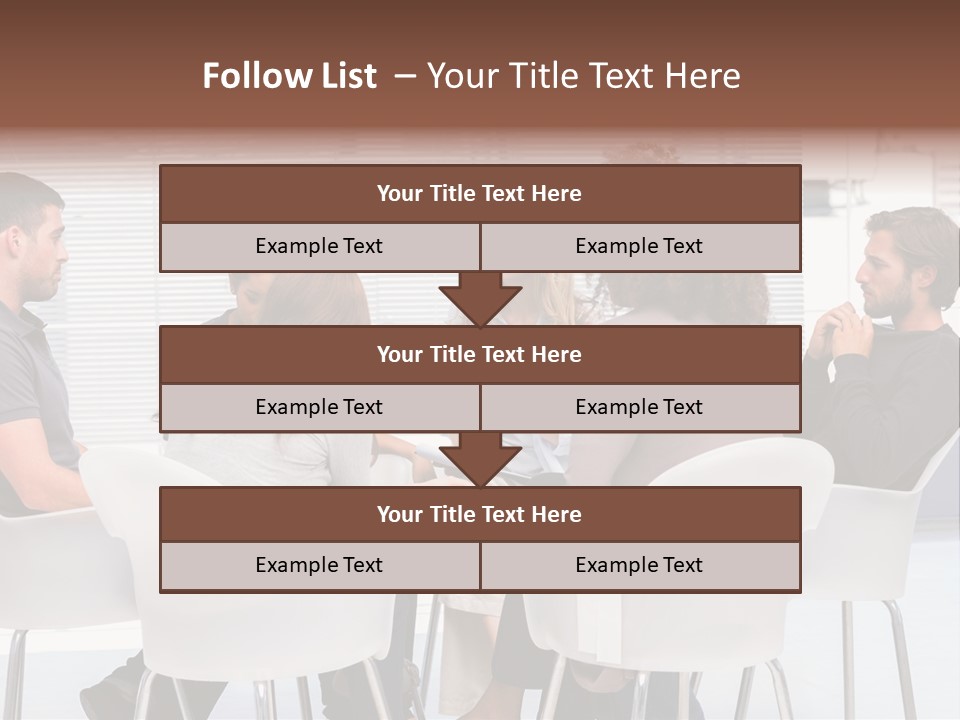 Guidance Sitting Communication PowerPoint Template