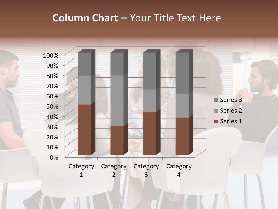 Guidance Sitting Communication PowerPoint Template