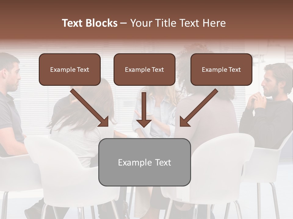 Guidance Sitting Communication PowerPoint Template