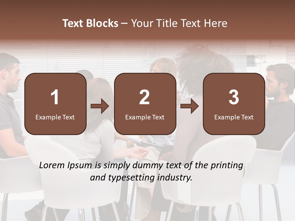 Guidance Sitting Communication PowerPoint Template